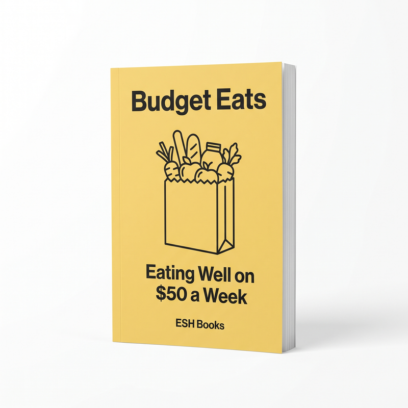 Budget Eats - Eating Well on $50 a Week by ESH Books