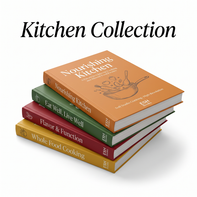 Kitchen Collection - 4 Book Bundle by ESH Books