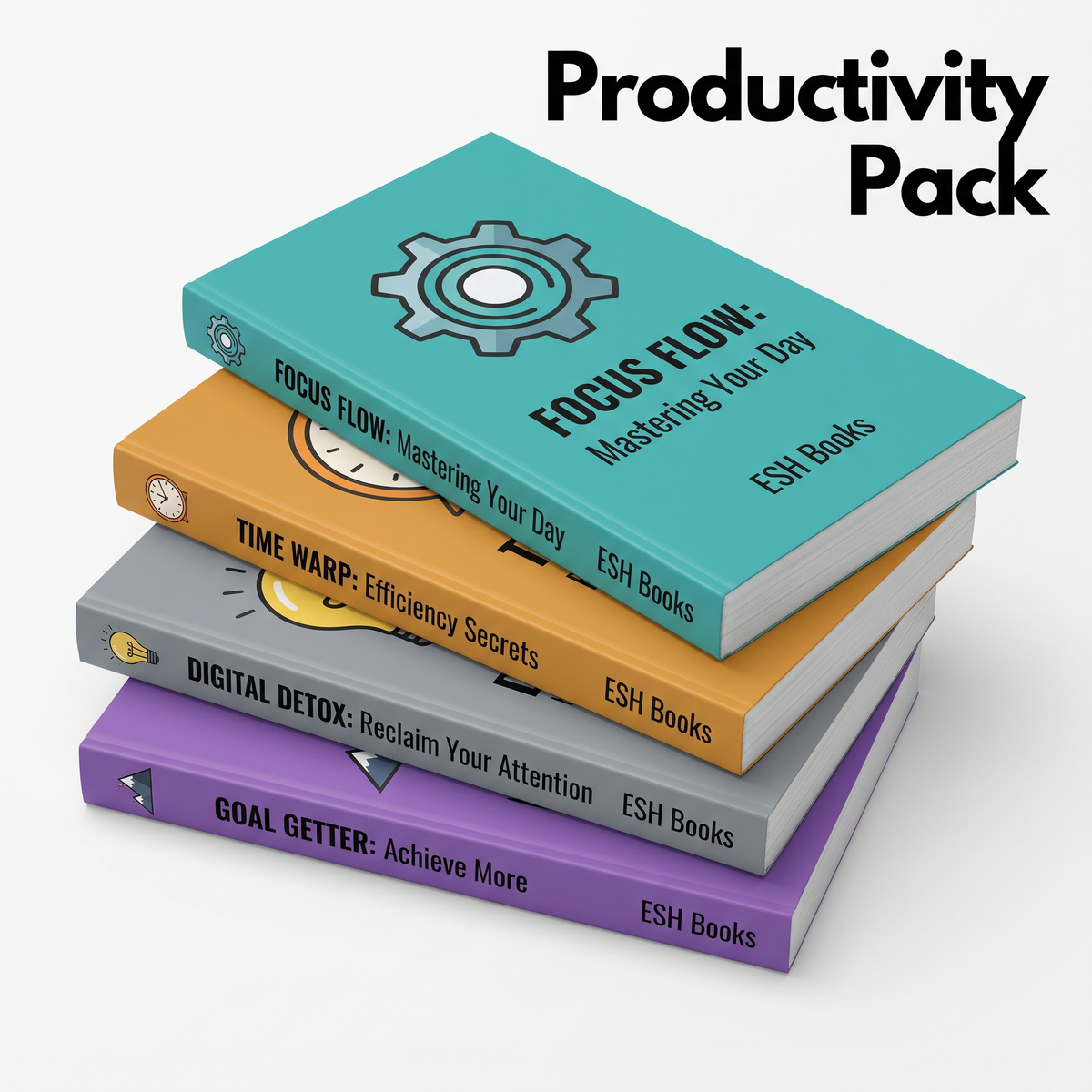 Productivity Pack - 4 Book Bundle by ESH Books