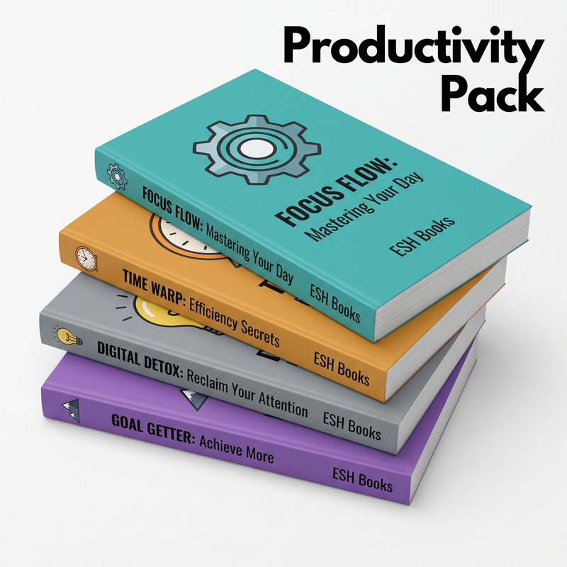 Productivity Pack - 4 Book Bundle by ESH Books